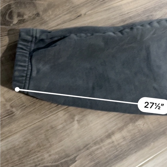 SAINT PERRY Men's Grey Cotton Sweatpant - Vintage Gray - Picture 9 of 9